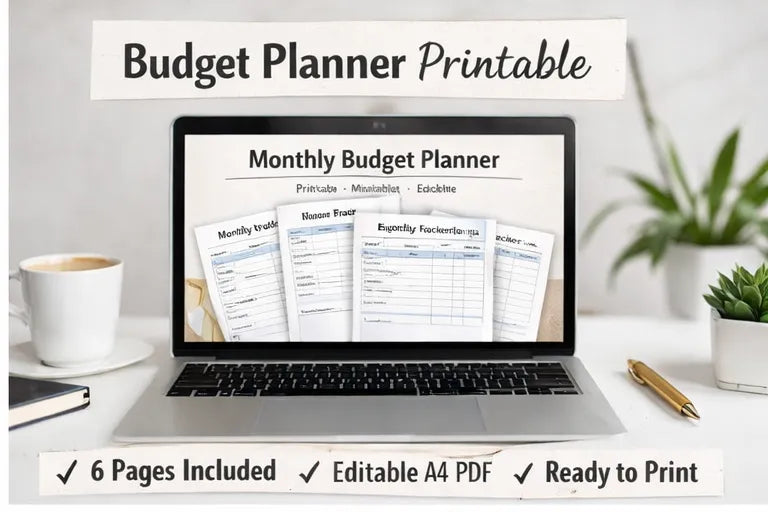 Productivity Booster – Digital Planner (PDF)