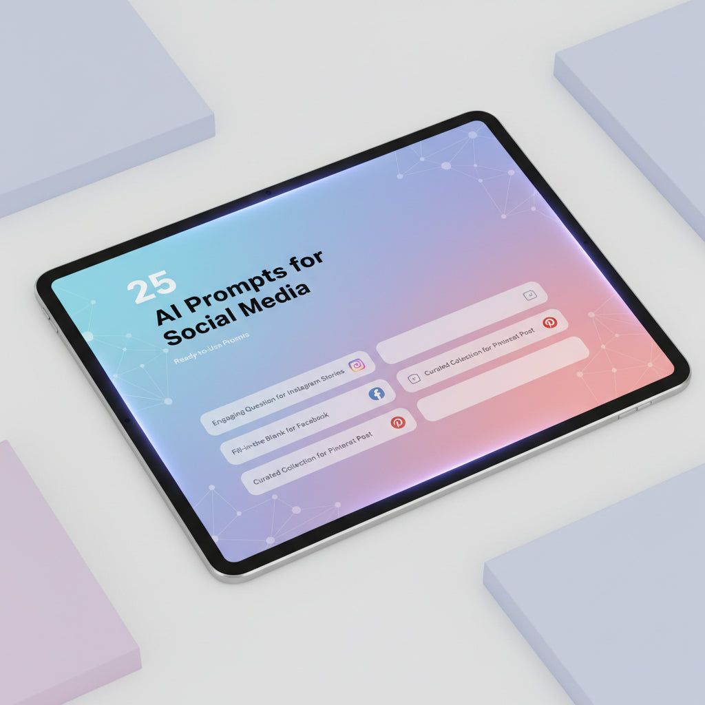 AI Prompts for Social Media | 25 Ready-to-Use Prompts