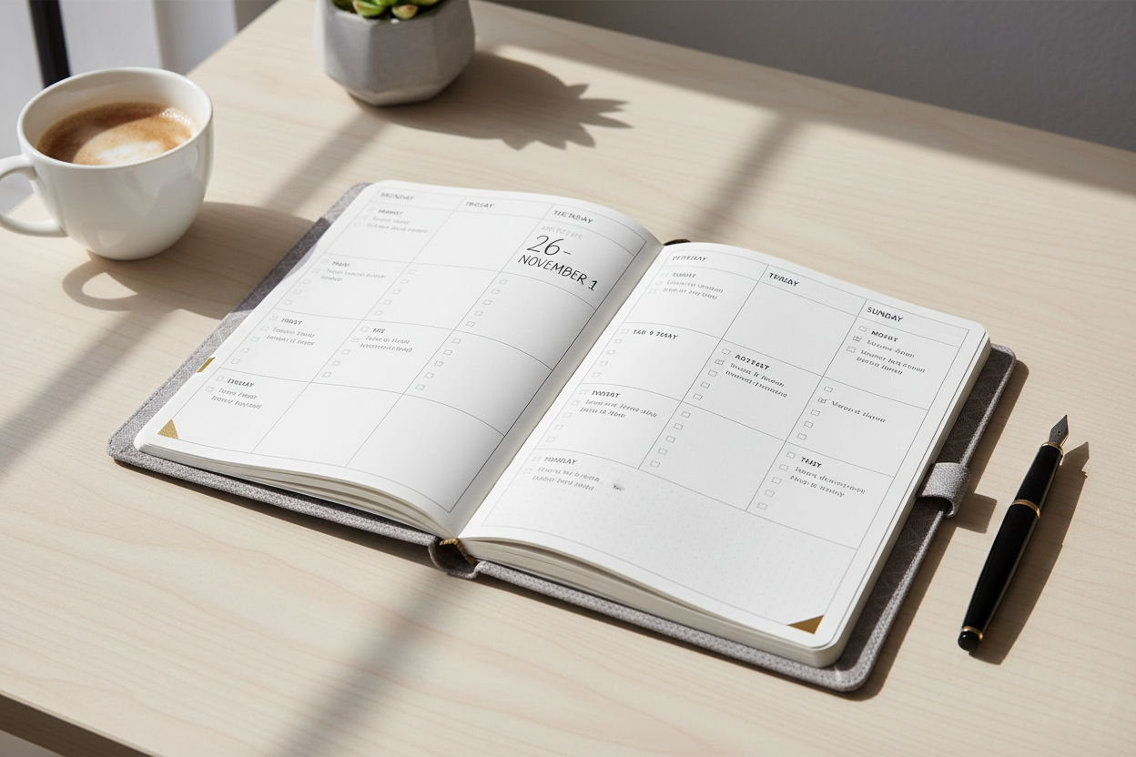 planner mockup